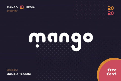 Mango free font - Pixellogo